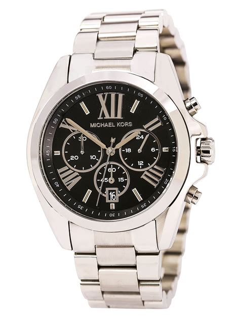 Michael Kors Women's Chronograph Bradshaw Black 